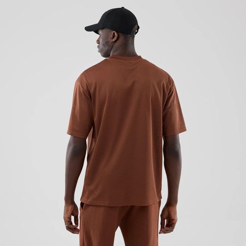 T-shirt Oversize en Mesh Chicago Bulls NBA Marron unisex - New Era Cap - Modalova