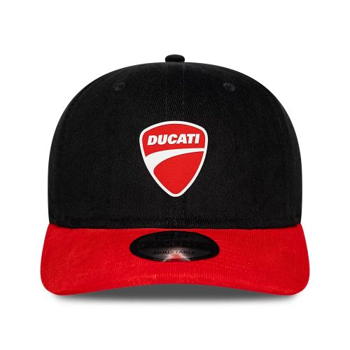 Casquette 9SEVENTY Stretch Snap Ducati Motor Contrast Visor Noir unisex - New Era Cap - Modalova