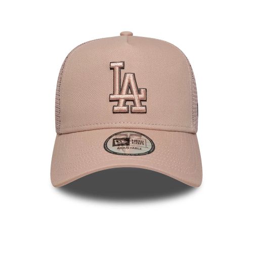 Casquette 9FORTY E-Frame Trucker LA Dodgers MLB Outline Rose Pastel unisex - New Era Cap - Modalova