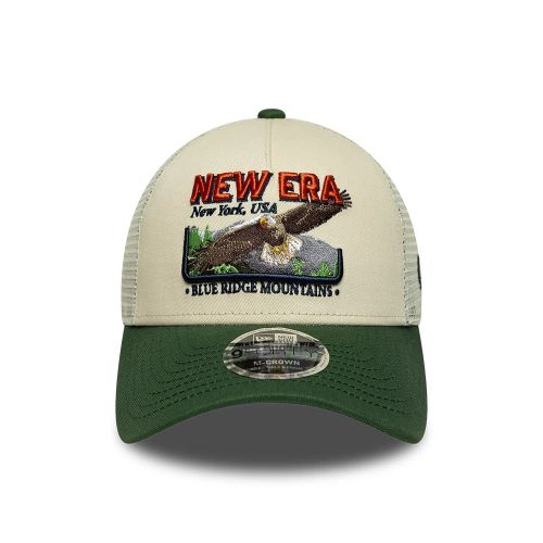 Casquette 9FORTY M-Crown A-Frame Trucker New Era Graphic Crème unisex - New Era Cap - Modalova