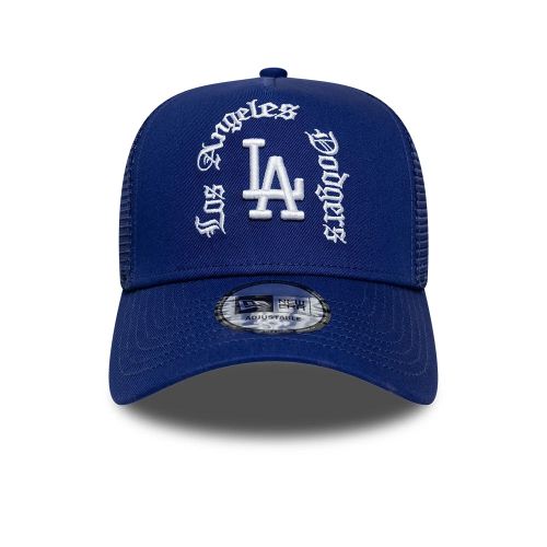 Casquette 9FORTY A-Frame Trucker LA Dodgers MLB Script Bleu foncé unisex - New Era Cap - Modalova