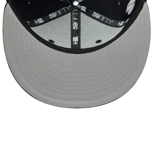 Casquette 59FIFTY Fitted New Era Heritage Scrip Bleu marine unisex - New Era Cap - Modalova