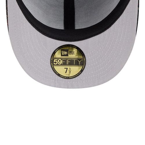 Casquette 59FIFTY Fitted Jacquard Chenille New York Knicks NBA Noir unisex - New Era Cap - Modalova