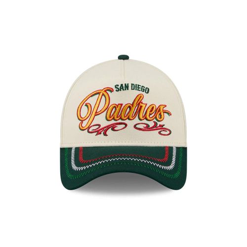 Casquette 9FORTY A-Frame San Diego Padres MLB Cinco de Mayo Crème unisex - New Era Cap - Modalova