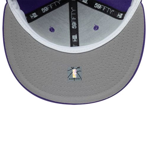 Casquette 59FIFTY Fitted Hardwood Classic LA Lakers NBA Violet unisex - New Era Cap - Modalova