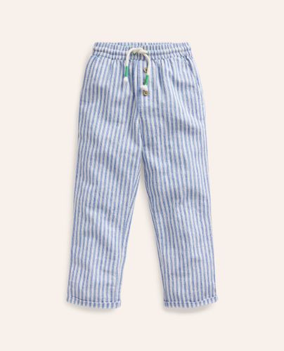 Pantalon d'été à enfiler-Coutil geai - Boden - Modalova