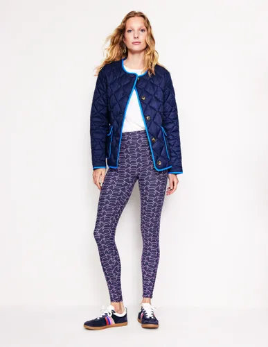 Legging taille haute avec poche- marine, teckel - Boden - Modalova