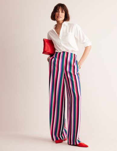 Pantalon large à enfiler-Black - Boden - Modalova