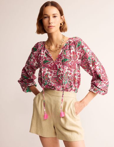 Blouse Serena en coton Femme Boden - Boden - Modalova