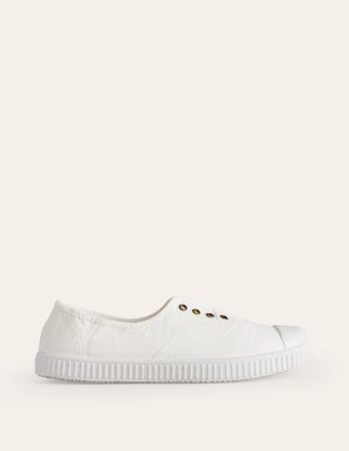 Tennis sans lacets en toile - Boden - Modalova