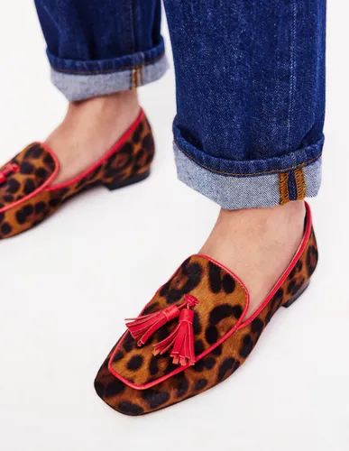 Chaussons plats souples-Chocolat - Boden - Modalova