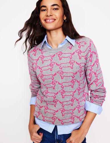 Pull en jacquard bruyère - Boden - Modalova