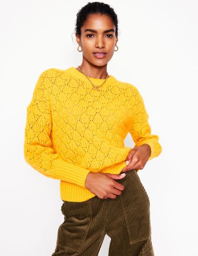 Pull épais en pointelle- Ananas - Boden - Modalova