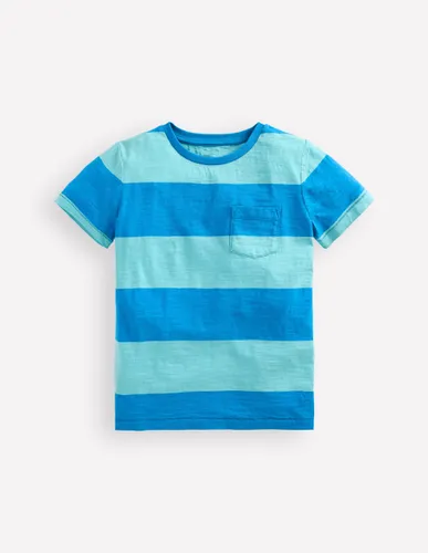 T-shirt manches courtes pour tous les jours-Plage des Barbades/passerin indigo - Boden - Modalova