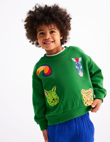 Sweat fun-Visages d'animaux multi - Boden - Modalova
