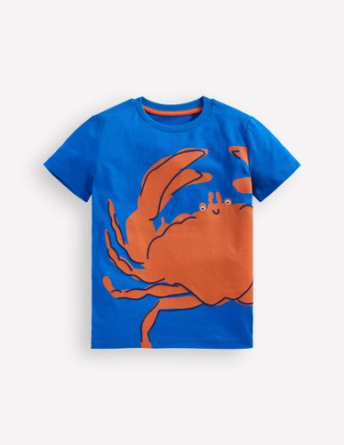 T-shirt graphique fun-Crabe bleu martin-pêcheur - Boden - Modalova