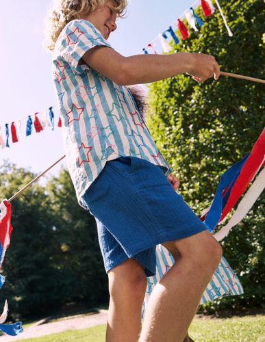 Chemise fun en coton-Rayures étoilées - Boden - Modalova