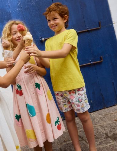 T-shirt manches courtes pour tous les jours-Ananas - Boden - Modalova