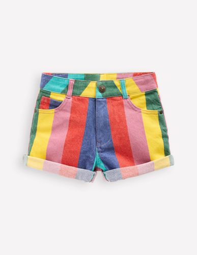 Short en jean-À Rayures Multicolores - Boden - Modalova