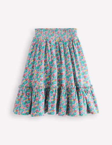 Jupe midi en jersey-Bunt Blumenbeet - Boden - Modalova