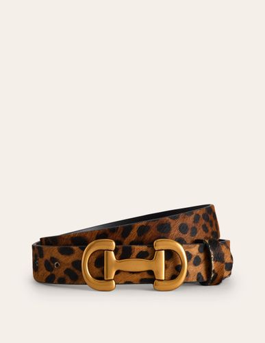 Ceinture Iris à mors en cuir-Motif léopard - Boden - Modalova