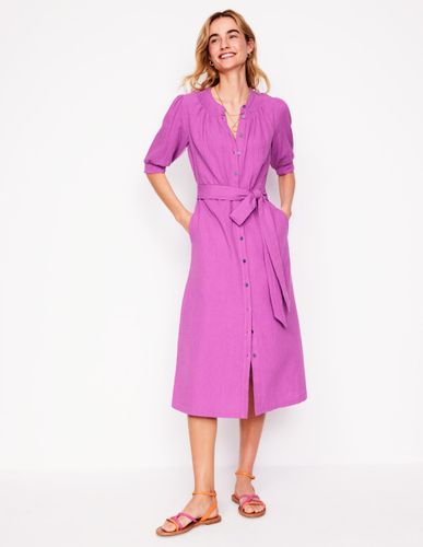 Robe midi Ada double-étoffe-Violet digital pourpre - Boden - Modalova