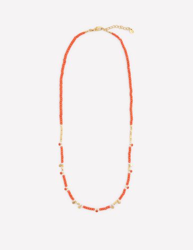 Collier en perles à superposer-Orange glaïeul - Boden - Modalova