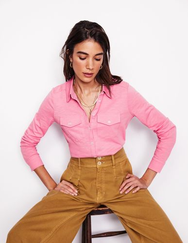 Chemise Amy en jersey-Rose Formica - Boden - Modalova