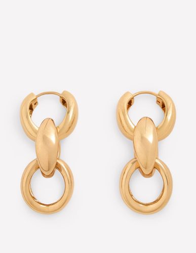 Boucles d'oreilles chaîne épaisse-Or - Boden - Modalova
