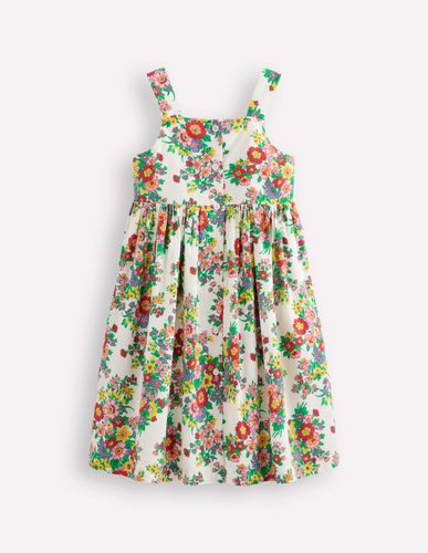 Robe Remy boutonnée-Bouquet ivoire - Boden - Modalova