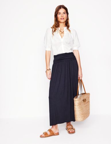 Jupe Rosaline en jersey- Marine, Petits Pois - Boden - Modalova