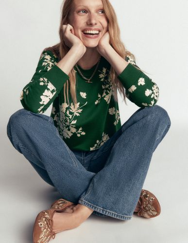 S Sweat Rosa à imprimé en Taille TP - Boden - Modalova