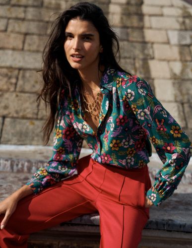 S Chemise Sara en soie Taille Petite/32 - Boden - Modalova