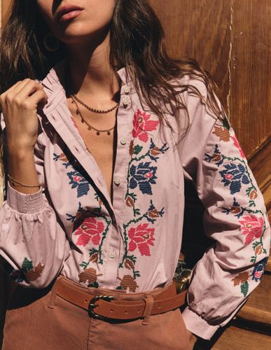 S Top Erica volanté en coton en Taille 30 - Boden - Modalova