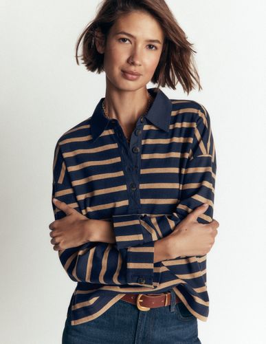 S Marinière à col boutonné en Taille TP - Boden - Modalova