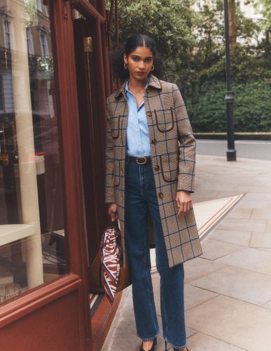 S Manteau en laine mélangée à poches plaquées en Taille Petite/30 - Boden - Modalova