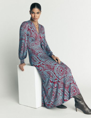 S Robe midi Georgia en jersey- pied en Taille Petite/30 - Boden - Modalova