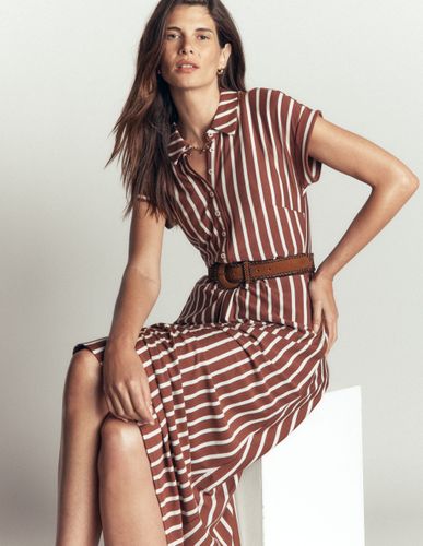 S Robe-chemise Fae en jersey en Taille Petite/30 - Boden - Modalova