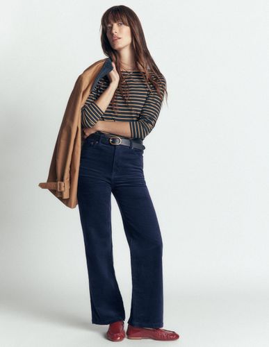 S Jean colonne à taille haute en velours côtelé en Taille Petite/30 - Boden - Modalova