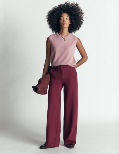 S Pantalon Belgravia en point de Rome en Taille Petite/30 - Boden - Modalova