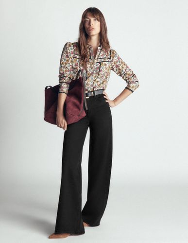 S Jean large taille haute en Taille Petite/25 - Boden - Modalova