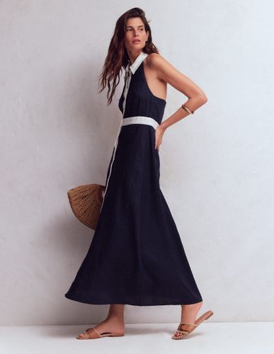 S Robe longue Eva en lin mélangé en Taille Régulière/42 - Boden - Modalova