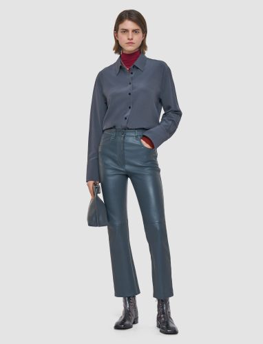Duke Leather Stretch Trousers - 38 - Joseph - Modalova
