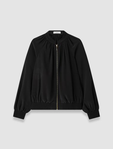 Mira Satin Twill Bomber Jacket - 42 - Joseph - Modalova