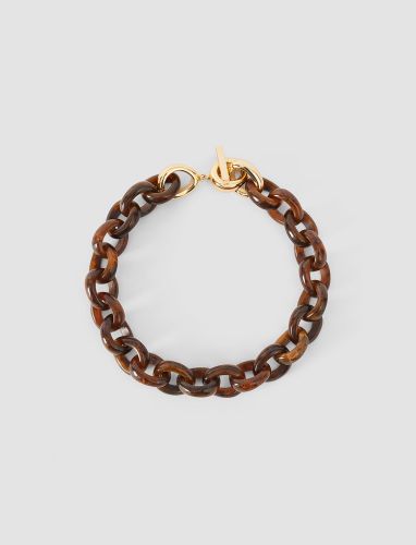 Bean Link Resin Necklace - One Size - Joseph - Modalova