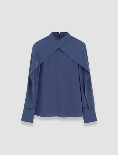 Bailie Silk Crepe de Chine Blouse - 34 - Joseph - Modalova