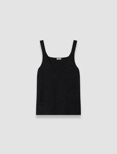 Joann Leopard Jacquard Milano Tank Top - L - Joseph - Modalova