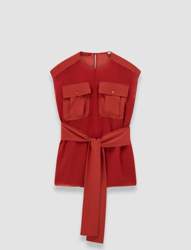 Kniza Silk Blend Blouse - 36 - Joseph - Modalova