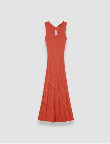 Viscose Rib Knit Dress - M - Joseph - Modalova