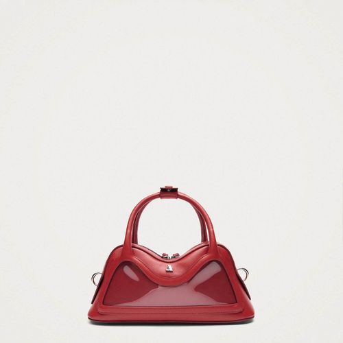 Hilma Mini Vinyl Red Leather Bag - ALOHAS - Modalova